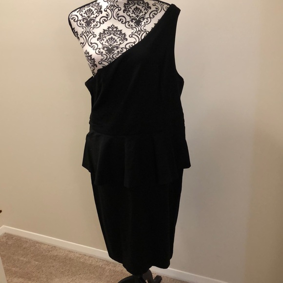 torrid black off shoulder dress Plus Size - Special Occasion Black Satin Off Shoulder Gown